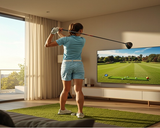 Practicing Short Game vs. Long Game with Phigolf